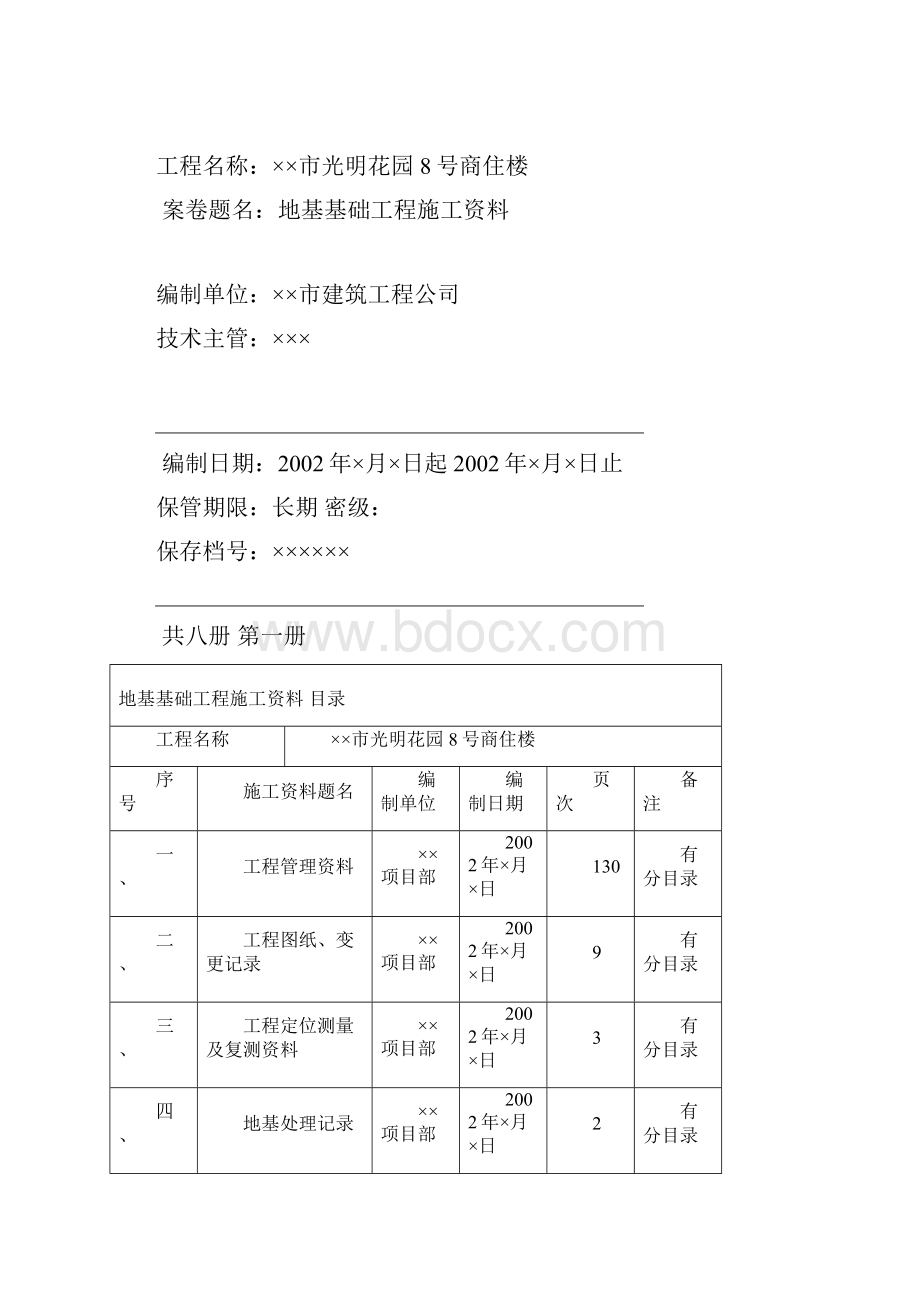 建筑新工程施工资料管理跟编制范例.docx_第2页