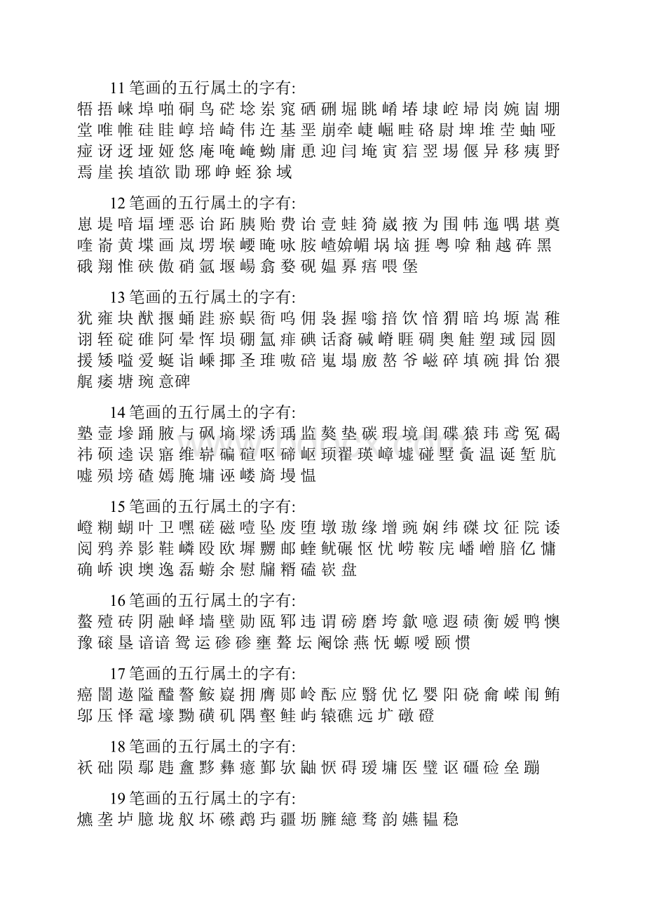 汉字五行属性一览.docx_第2页