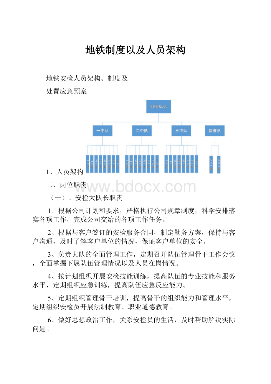 地铁制度以及人员架构.docx_第1页