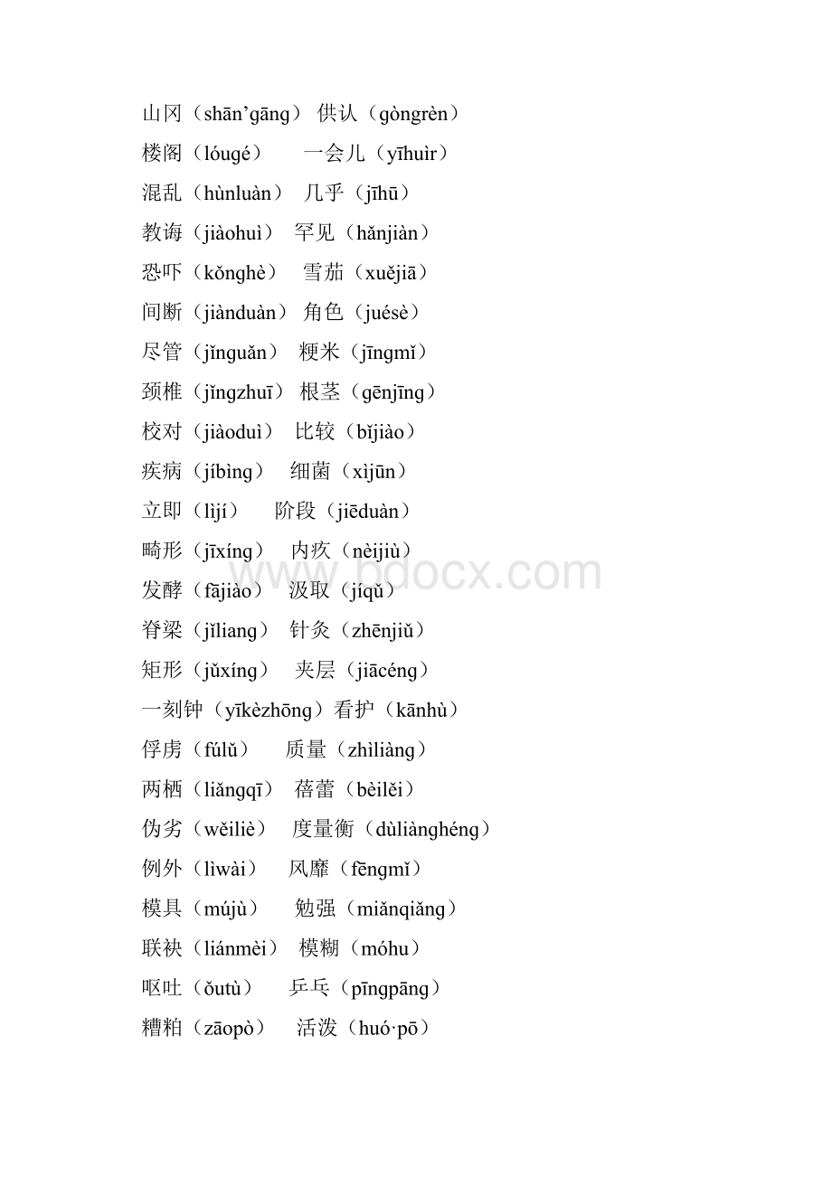 高考常见易错字音总结2精选.docx_第2页