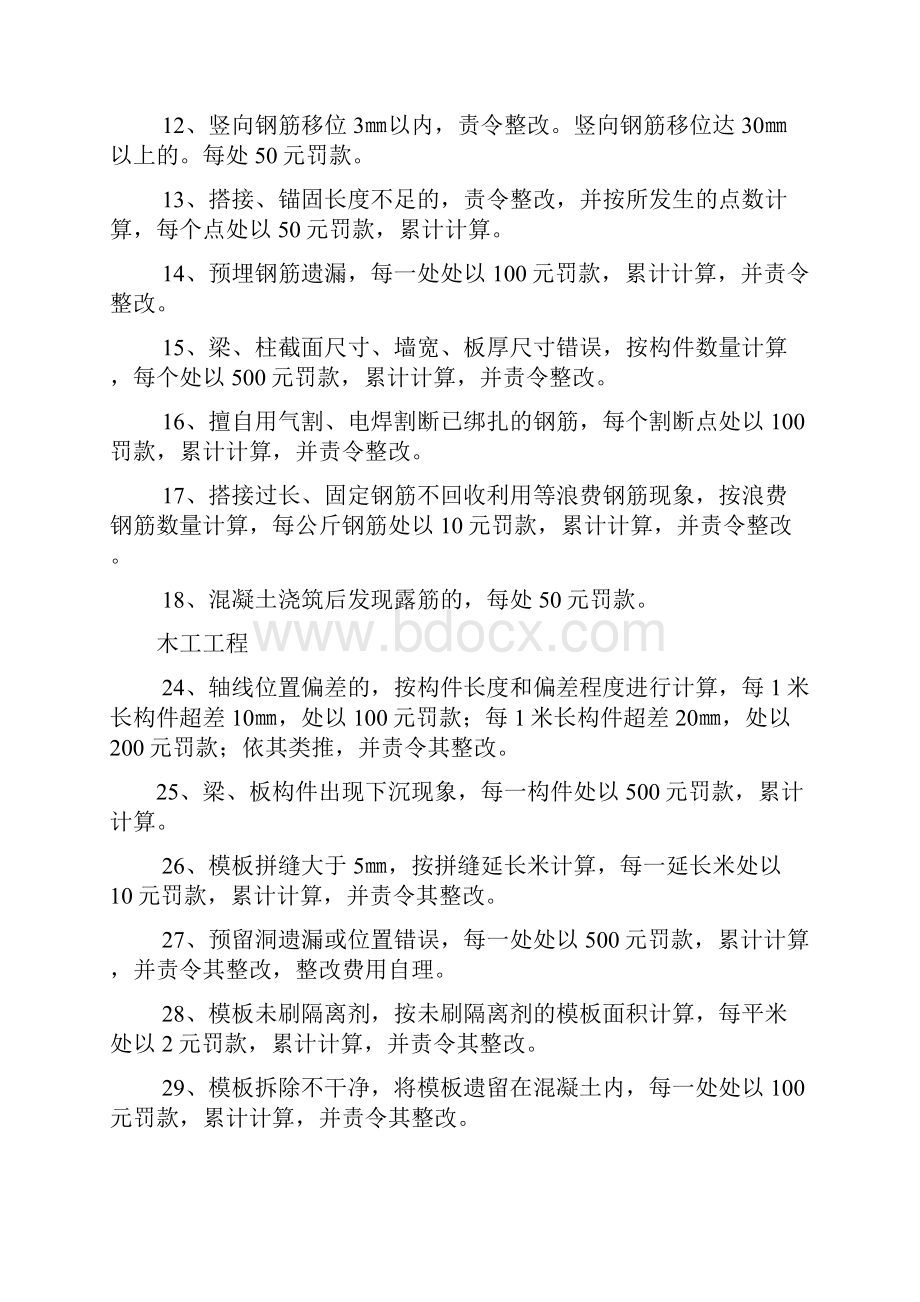 建筑施工质量管理处罚条例.docx_第2页