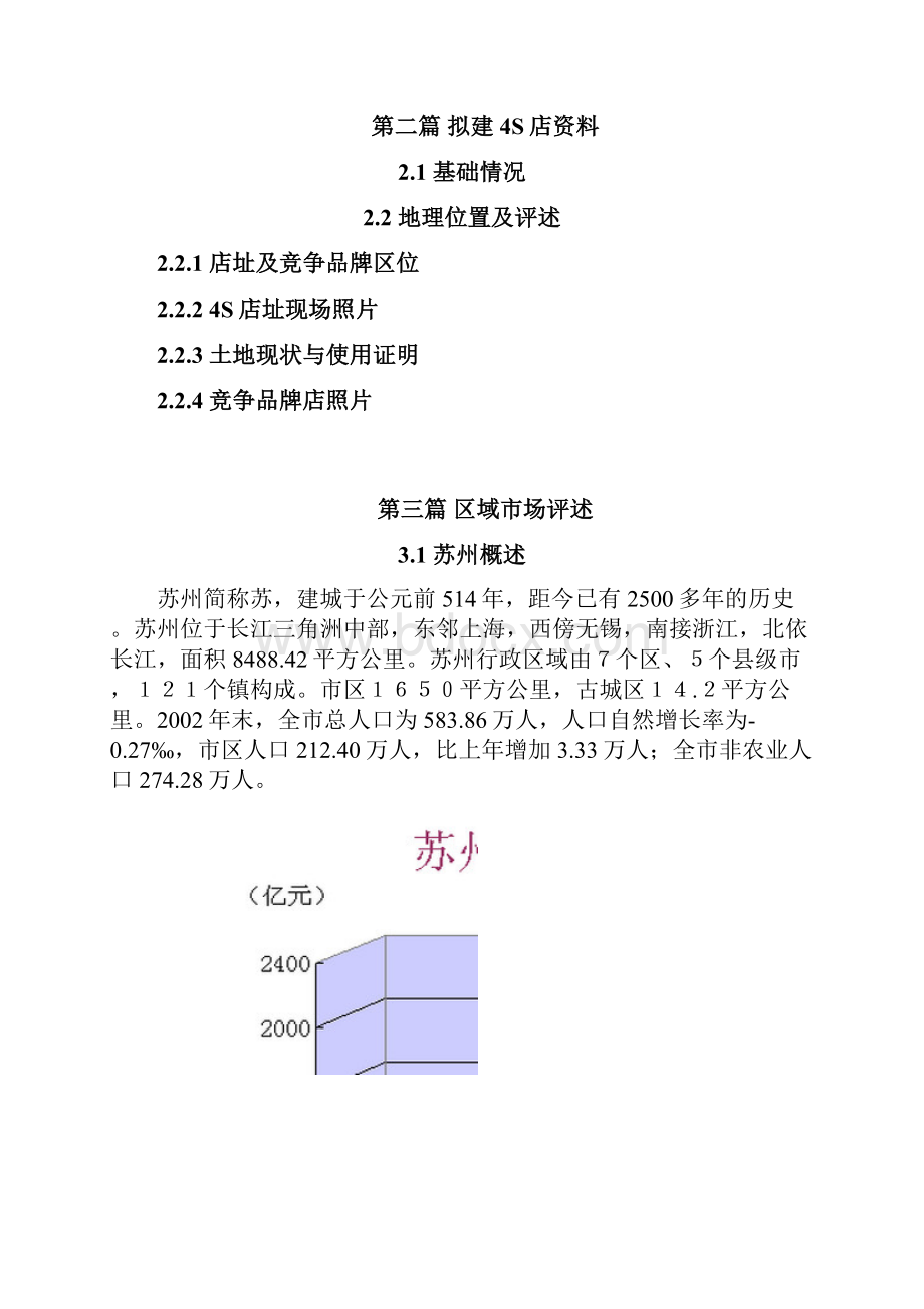 终稿申请某品牌汽车4S专营店项目商业计划书.docx_第2页