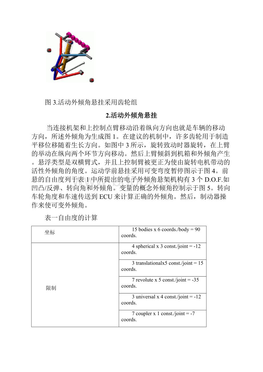 影响车辆动态运动的前悬挂的外倾角的控制学习资料.docx_第3页