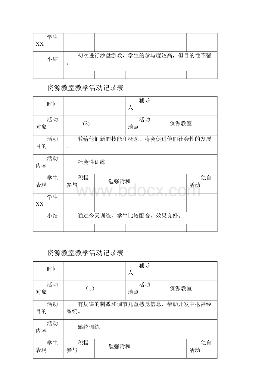 资源教室教学活动记录.docx_第3页