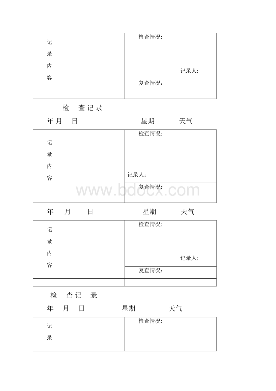 安全员日常巡查记录.docx_第2页