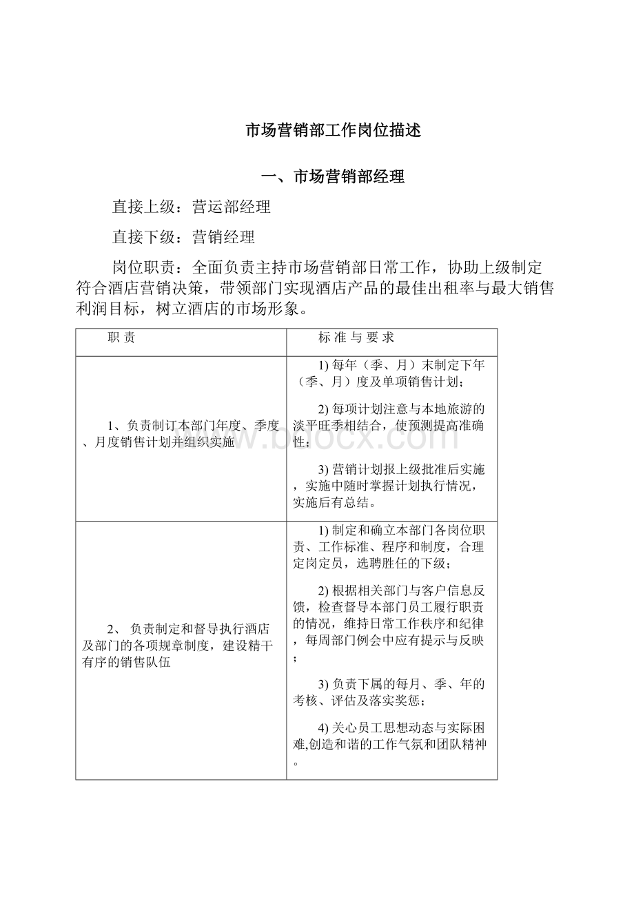 内蒙古包头市凯宾酒店营销部管理运作手册.docx_第3页