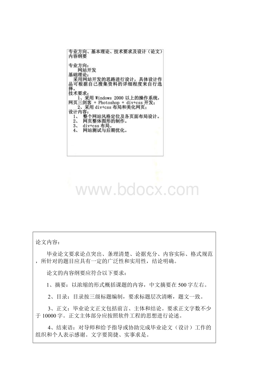 静态网页本科毕业论文.docx_第2页