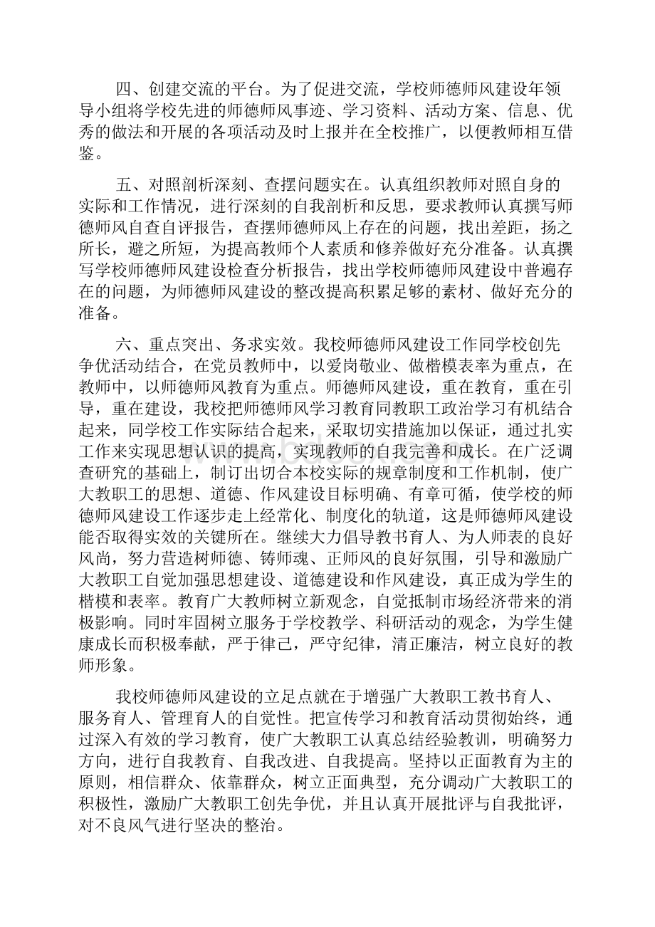 中学师德师风自查报告.docx_第2页