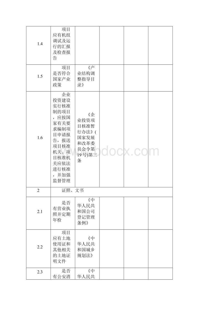 光伏电站安全验收预检查表word版本.docx_第2页