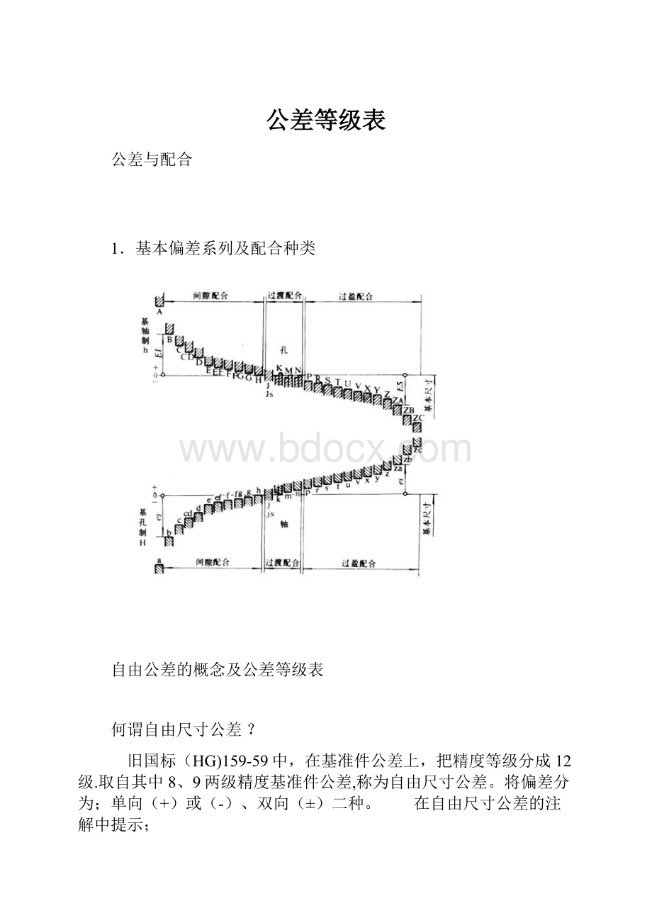 公差等级表.docx_第1页