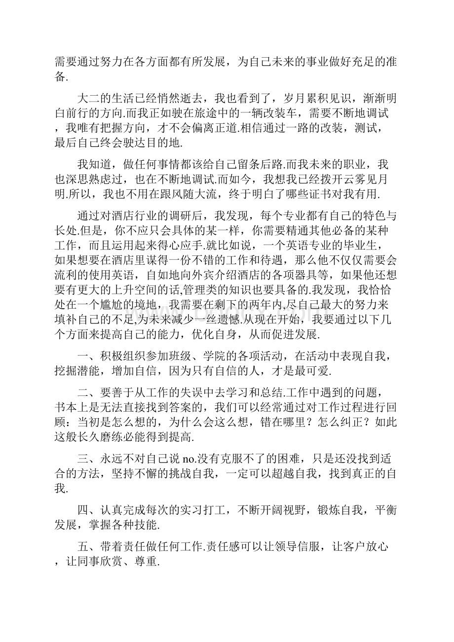 个人职业能力提升计划.docx_第2页