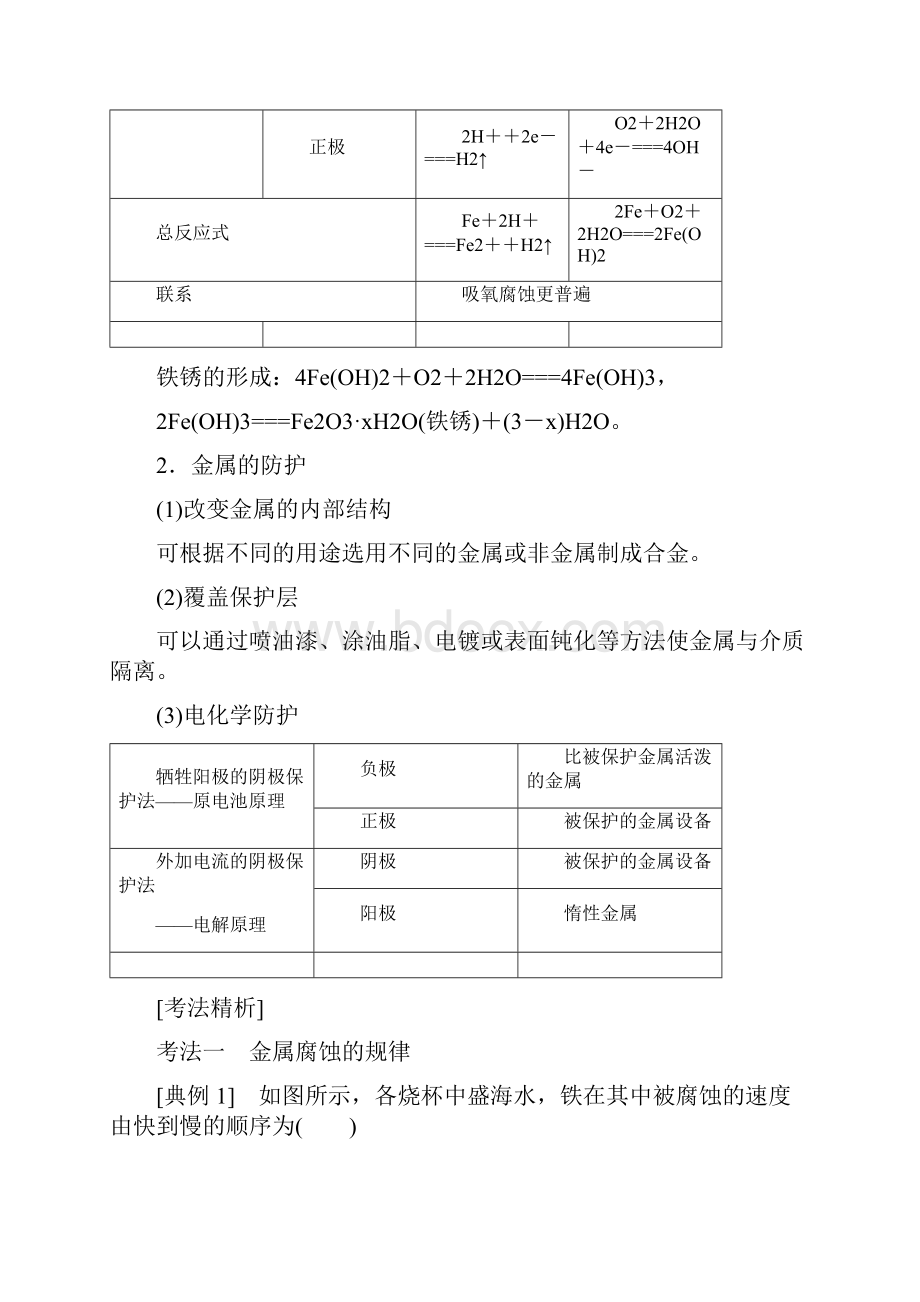 第六章第6课时 化学能与电能4电化学原理的综合应用过综合.docx_第2页