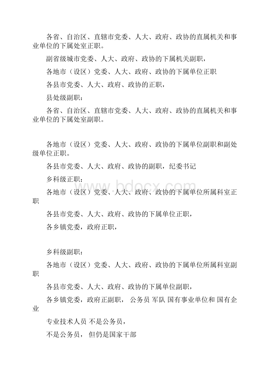 中国官员职位表教学教材.docx_第3页