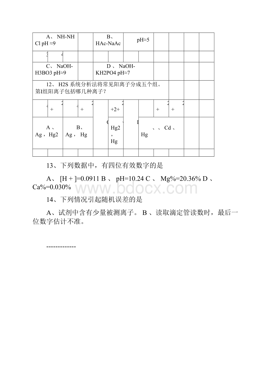 整理分析化学试题2175.docx_第3页