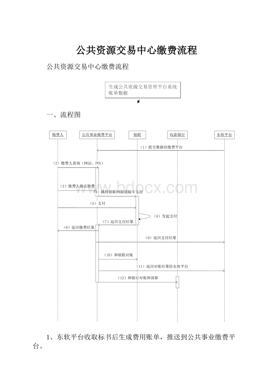 公共资源交易中心缴费流程.docx