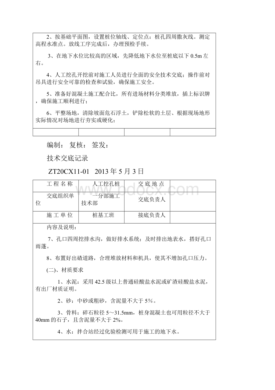 人工挖空技术交底记录.docx_第2页