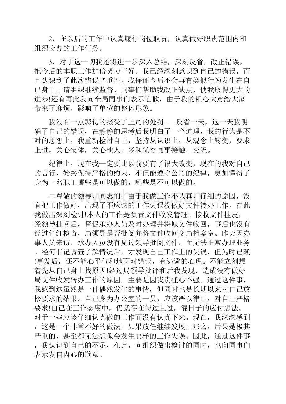 工作不细心整改措施共.docx_第3页