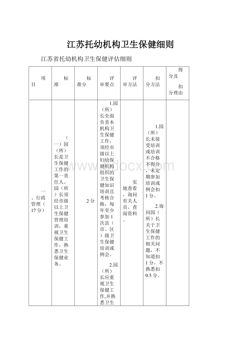 江苏托幼机构卫生保健细则.docx