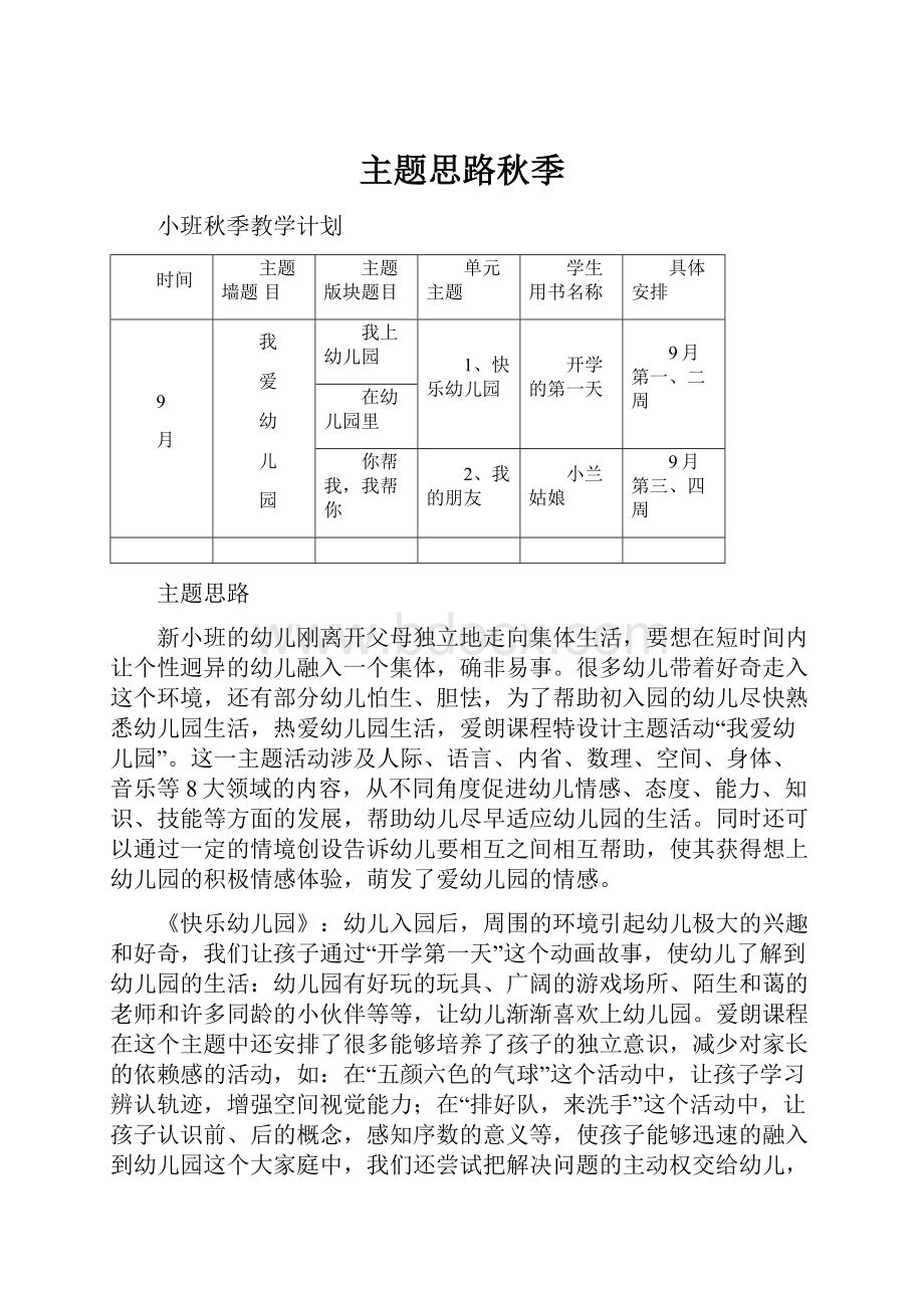 主题思路秋季.docx