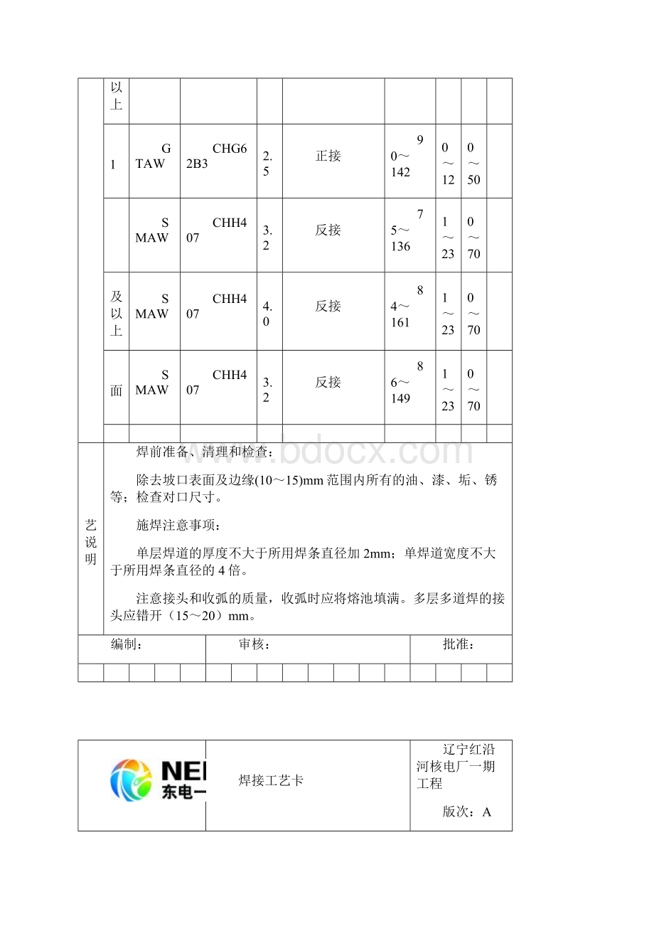 P22管道焊口焊接工艺设计卡.docx_第3页