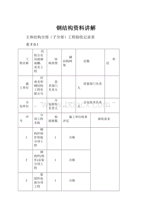 钢结构资料讲解.docx