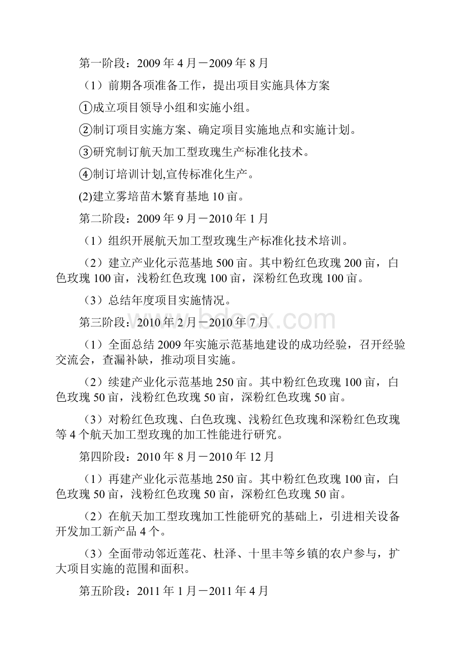 航天加工型玫瑰生产技术中试及产业化可行性研究报告.docx_第2页