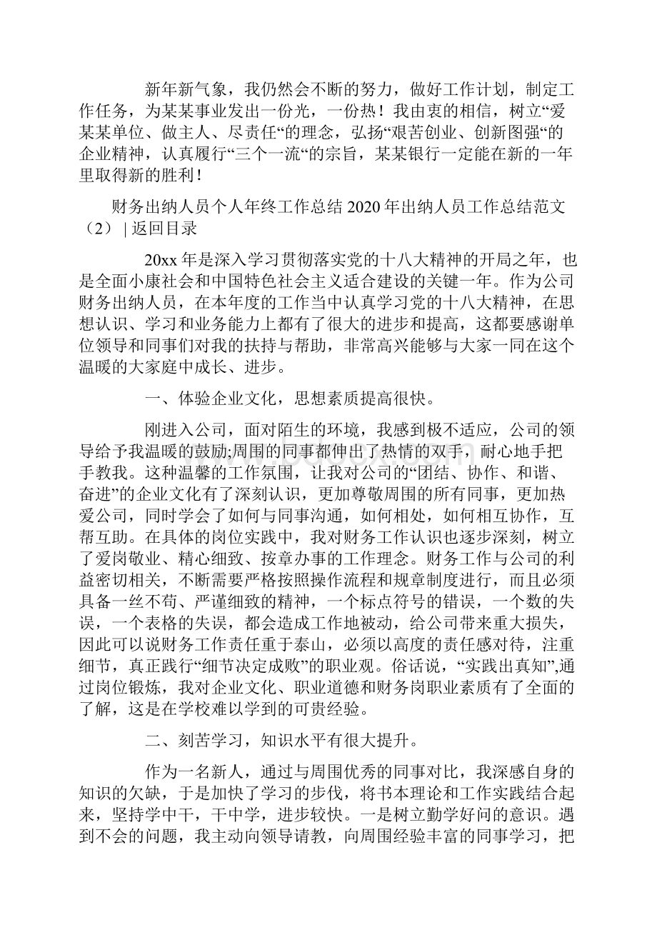 出纳人员工作总结范文4篇.docx_第2页