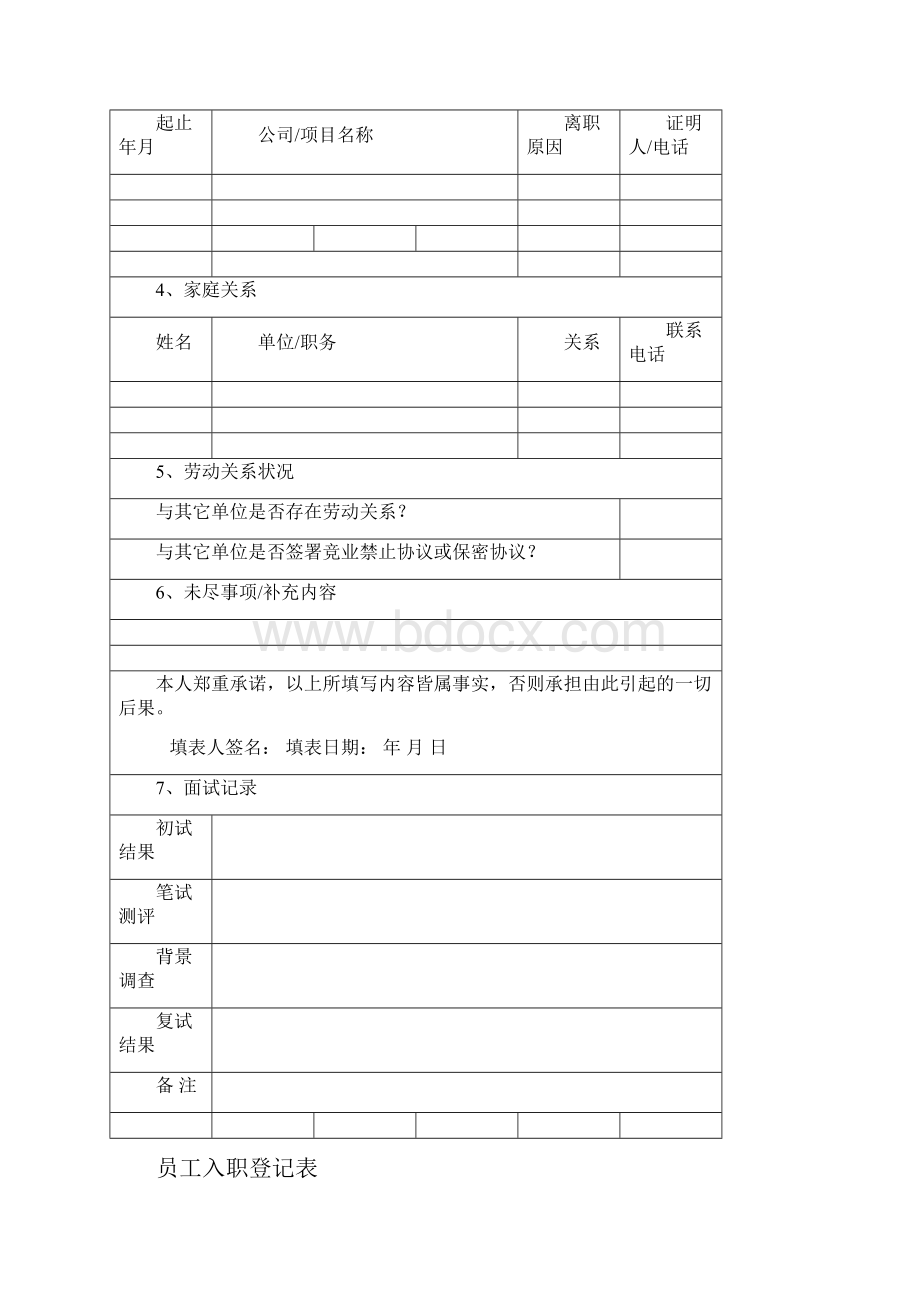 最新人力资源管理表格汇总实用.docx_第2页