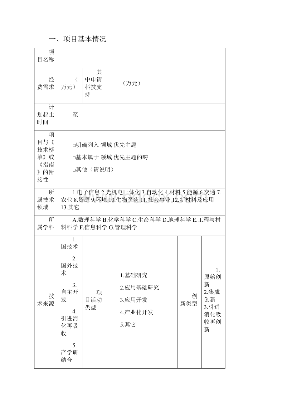 项目申报书格式.docx_第2页