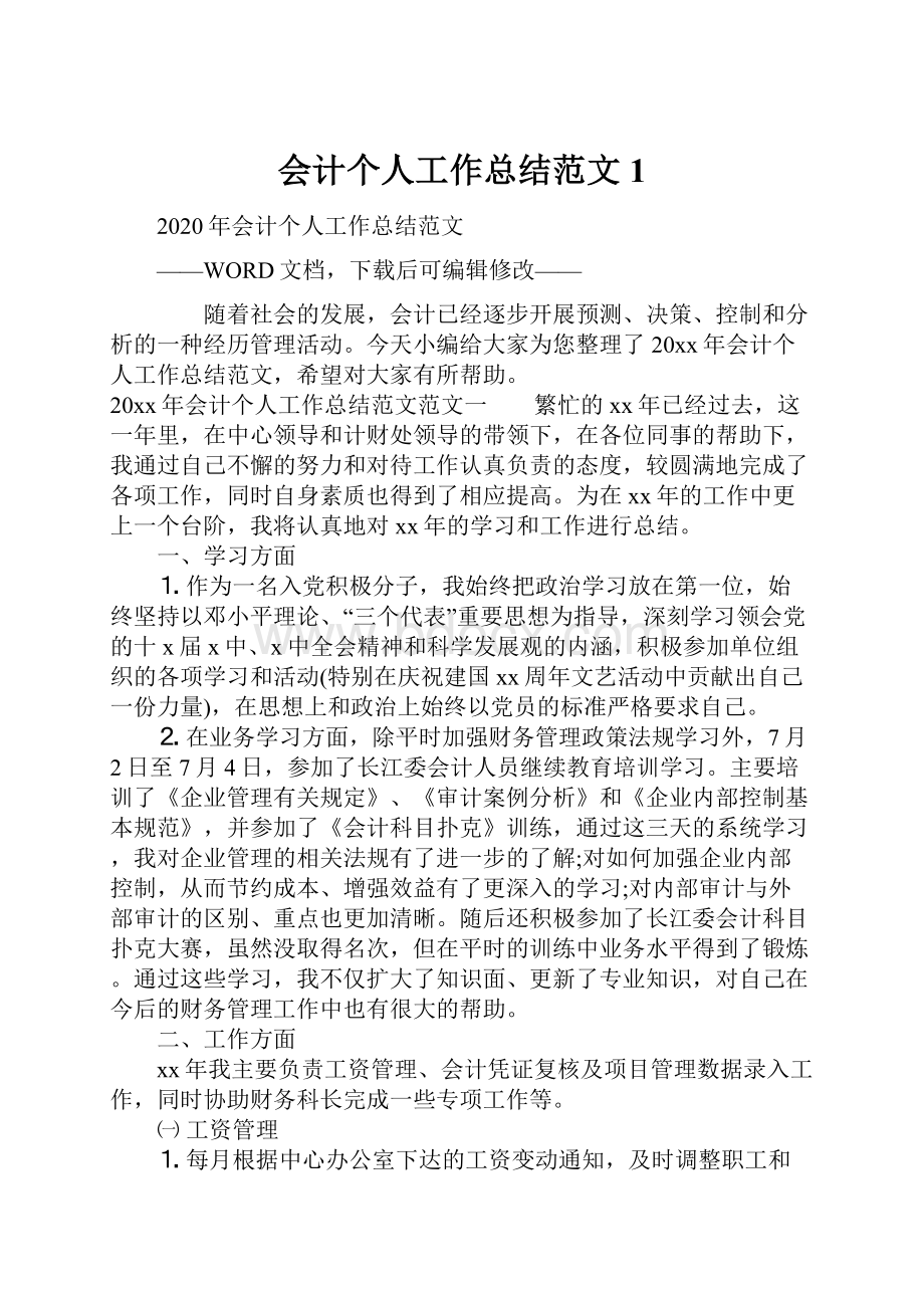 会计个人工作总结范文1.docx