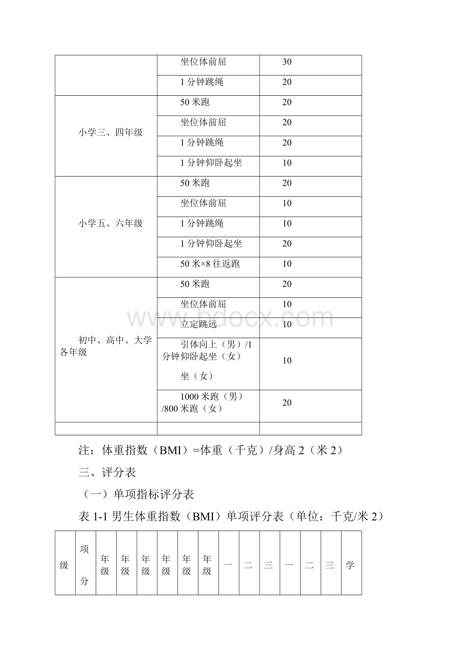 国家学生体质健康标准.docx_第3页