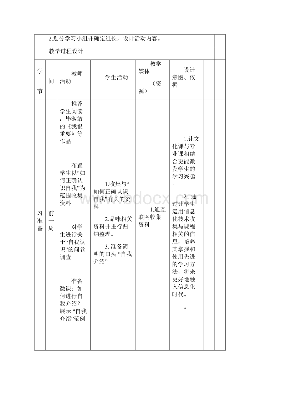 《认识自我 展现自我》教学设计.docx_第3页