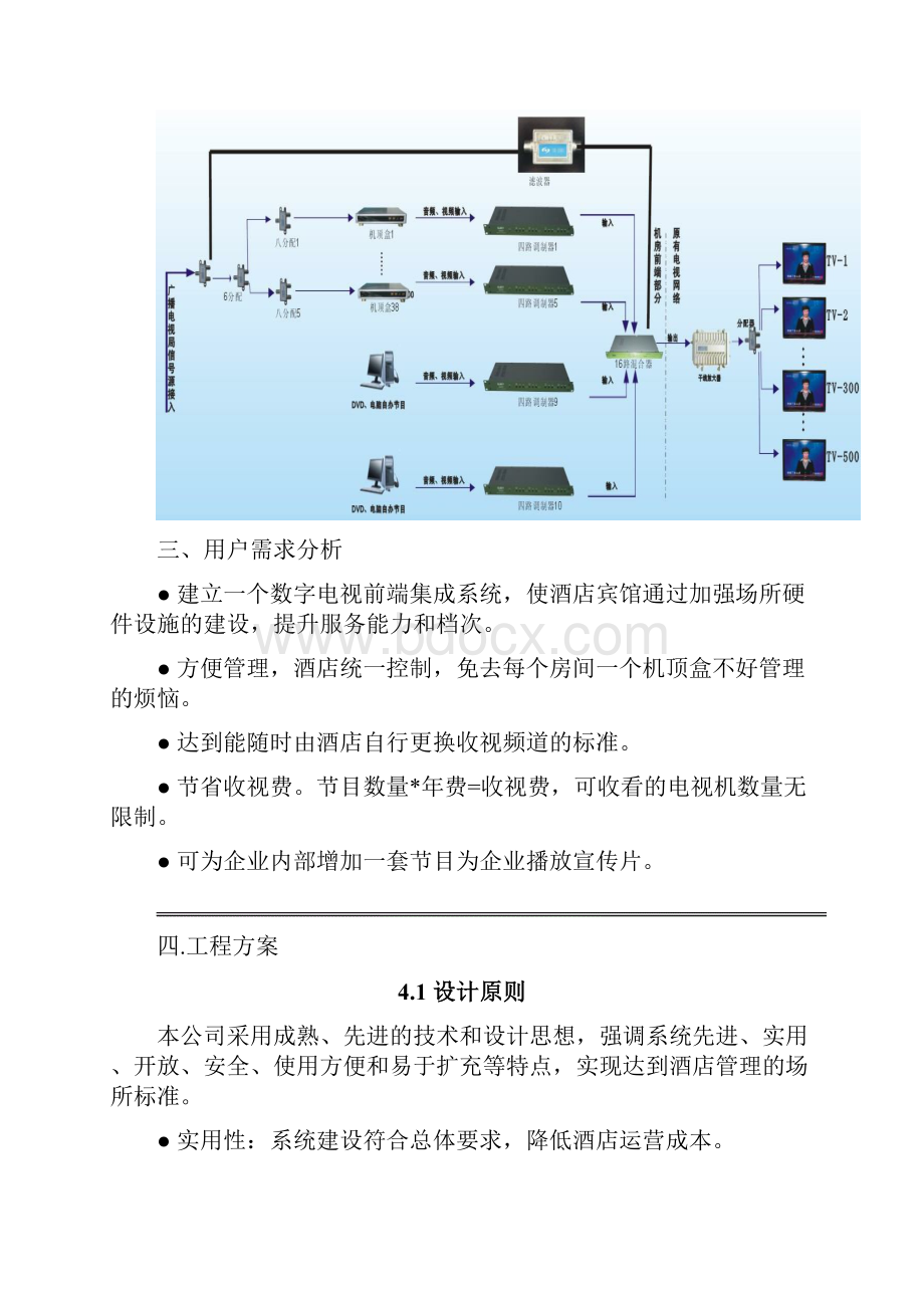 金龙翔酒店数字电视改造方案1.docx_第3页