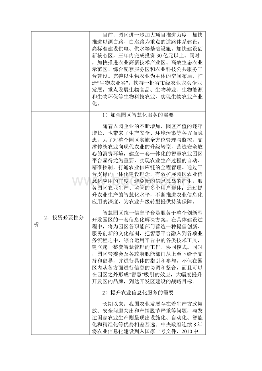 基于物联网的智慧农业园区建设资金申报材料.docx_第3页