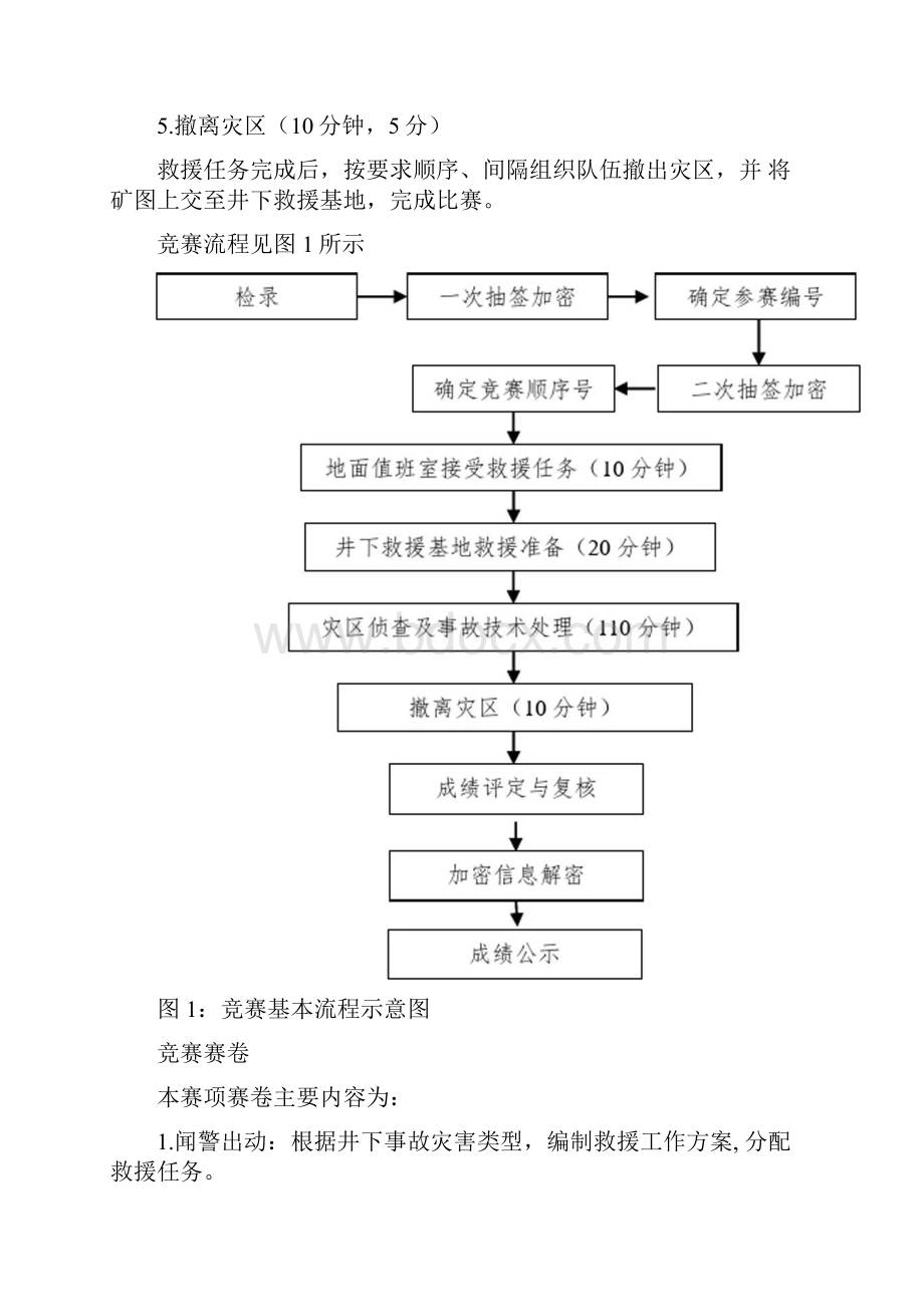 全国职业院校技能大赛《矿井灾害应急救援》题库.docx_第2页