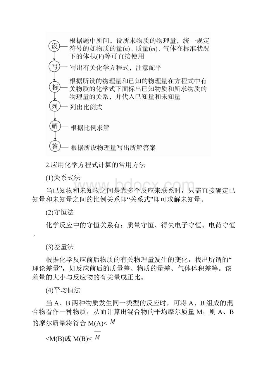 高中化学新教材《物质的量在化学方程式计算中的应用》导学案+课后练习题.docx_第3页