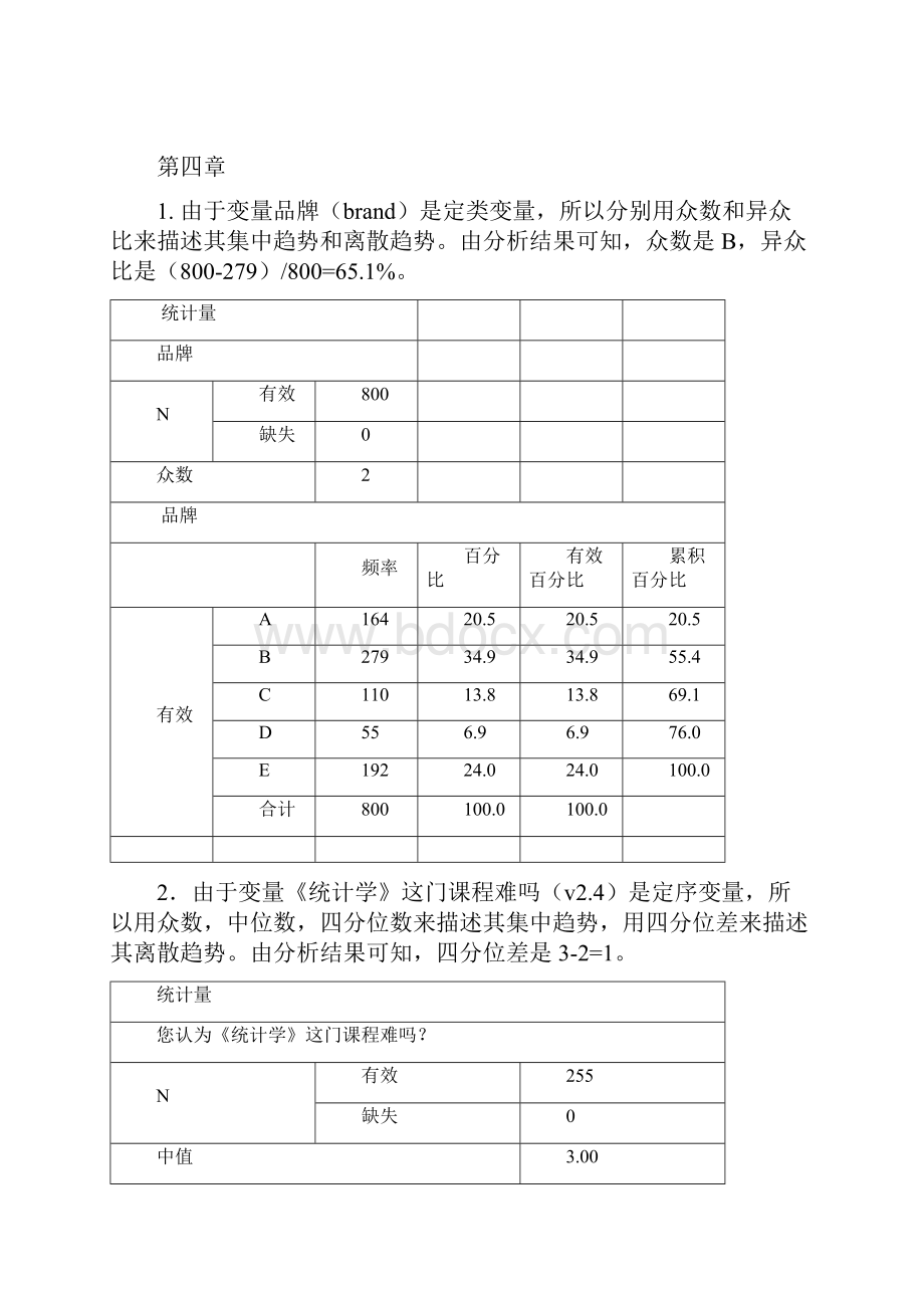 统计学spss课后题答案解析.docx_第3页