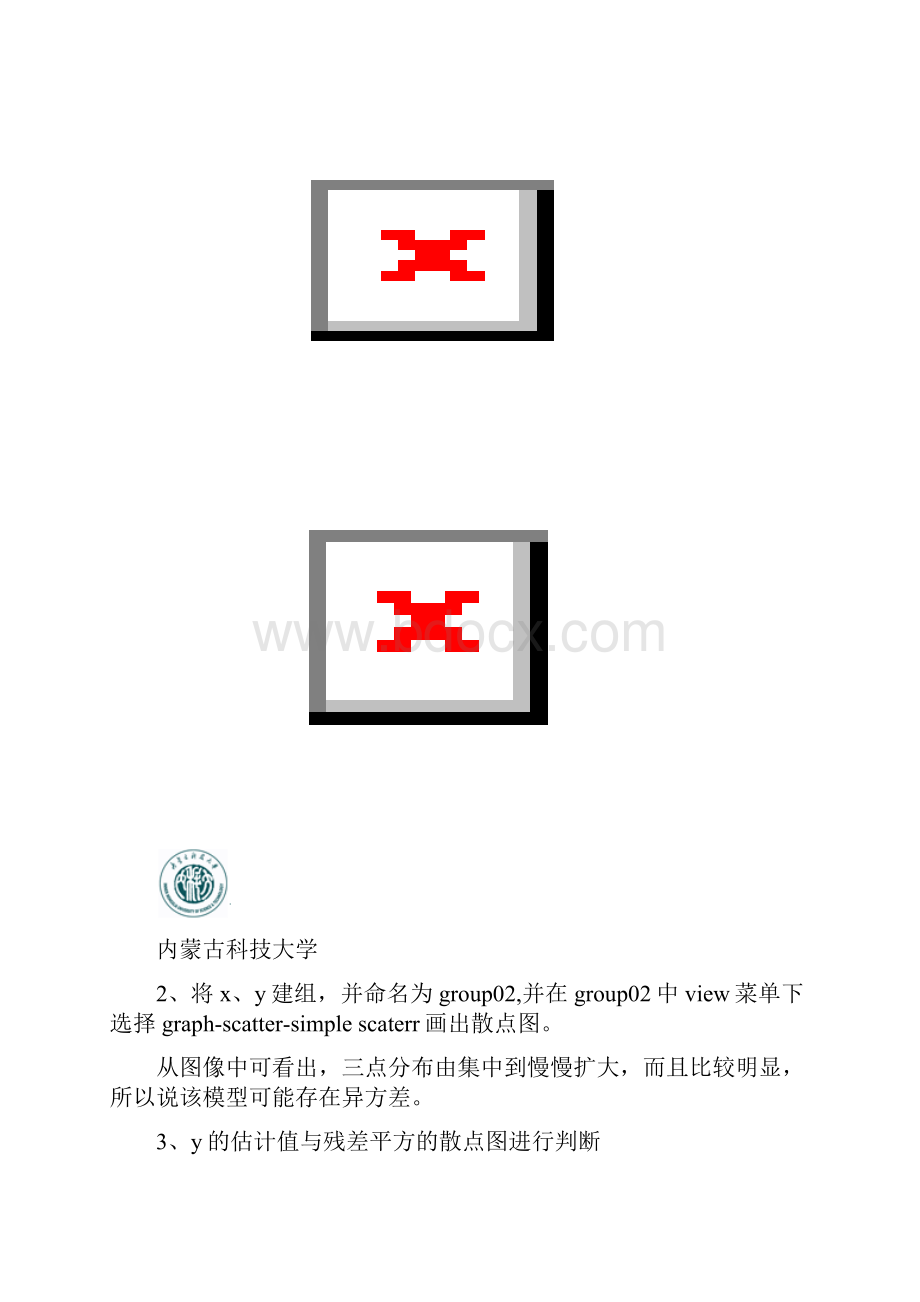 计量经济学实验报告6 单方程线性回归模型中异方差的检验与补救.docx_第3页