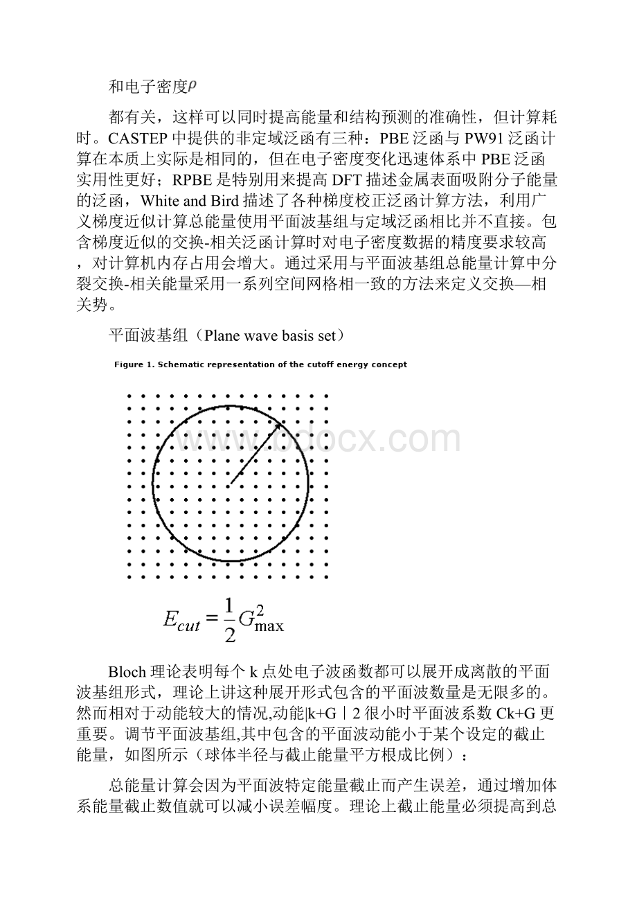 CASTEP计算理论总结+实例分析.docx_第3页