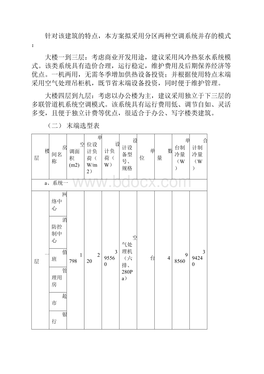 最新高新科技园综合写字楼中央空调系统建议书.docx_第3页