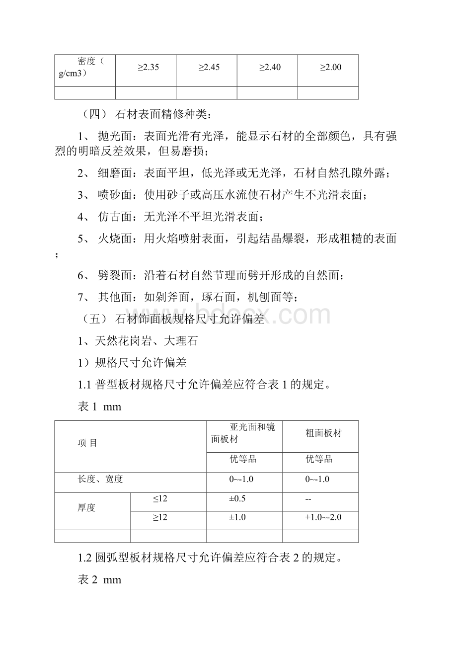 室内装饰装修工程石材技术要求.docx_第3页