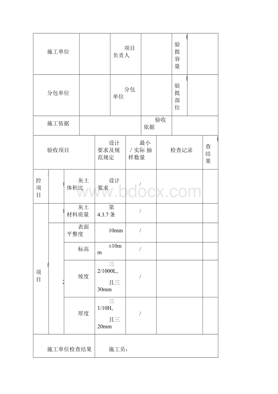 建筑装饰装修工程检验批质量验收记录.docx_第3页