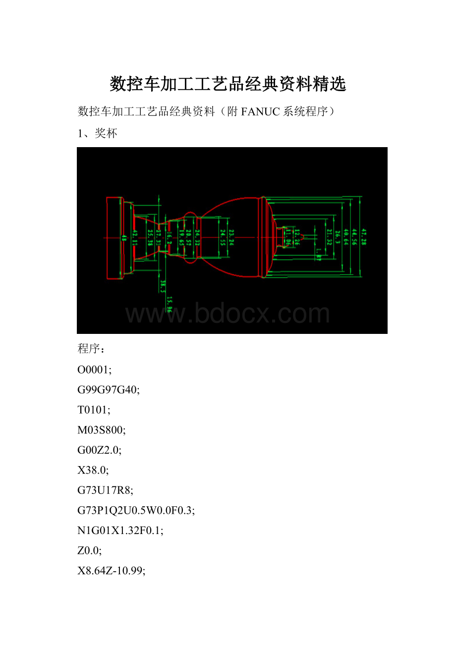 数控车加工工艺品经典资料精选.docx_第1页