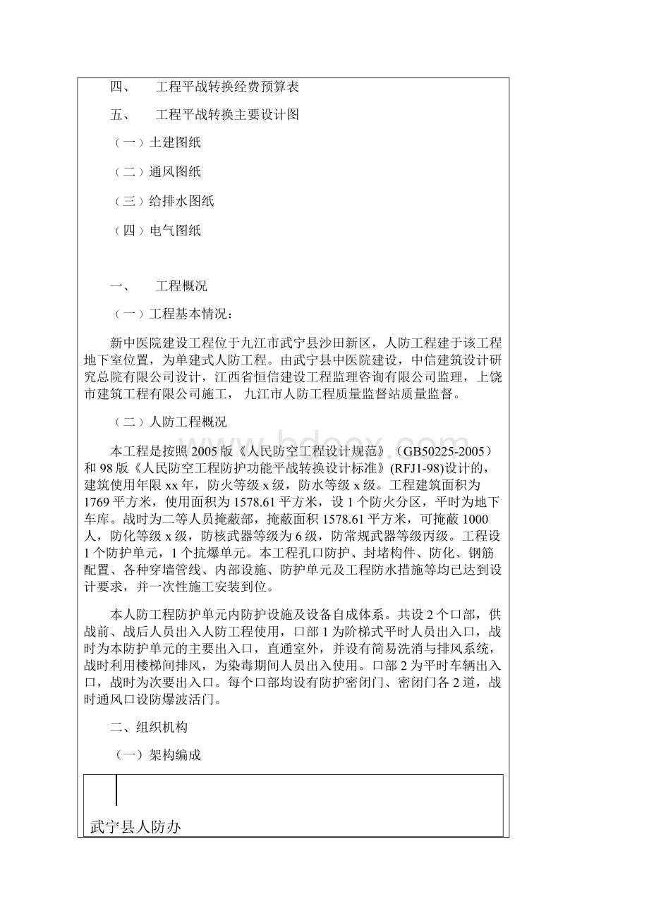 人防工程平战转换方案样本教材.docx_第2页