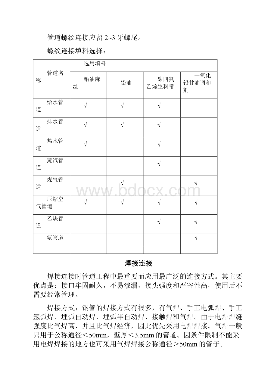 设备安装管道连接方式概述要点.docx_第2页