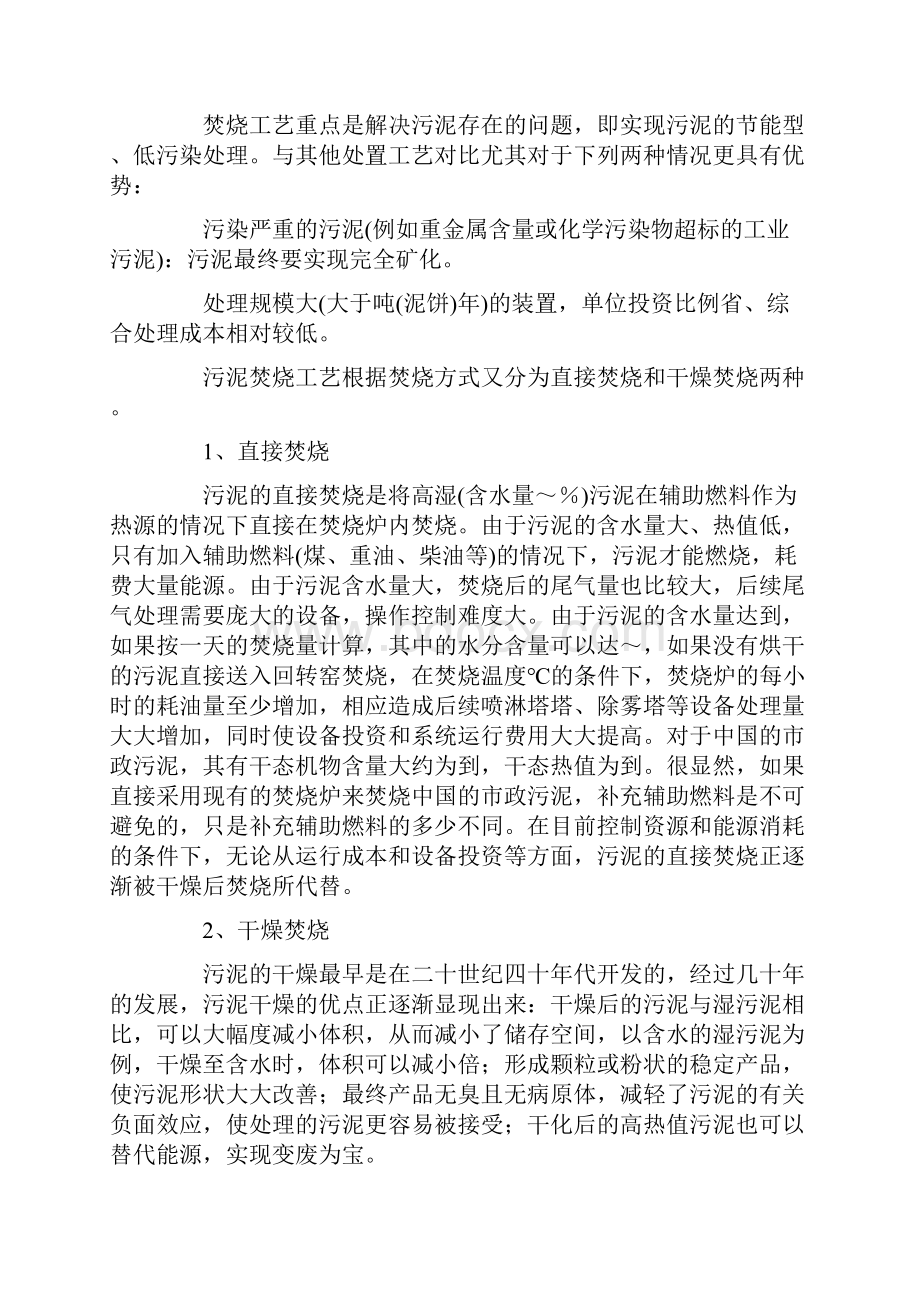 造纸企业污泥干燥焚烧系统.docx_第2页