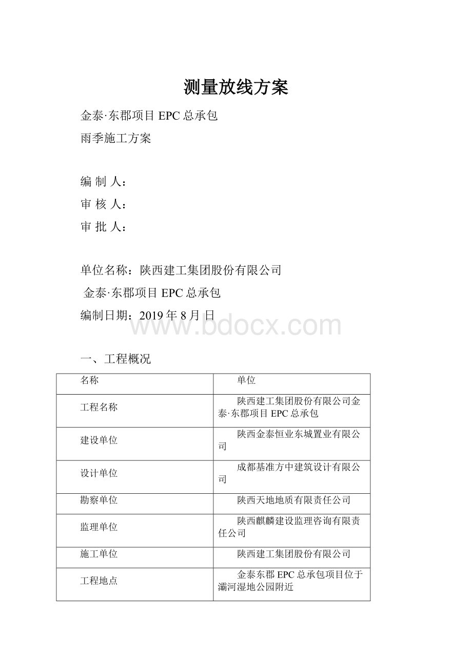 测量放线方案.docx_第1页