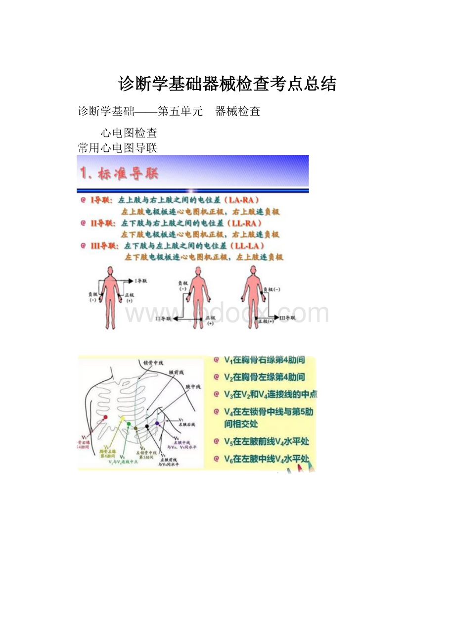 诊断学基础器械检查考点总结.docx_第1页