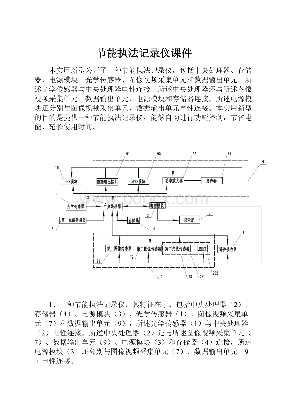 节能执法记录仪课件.docx