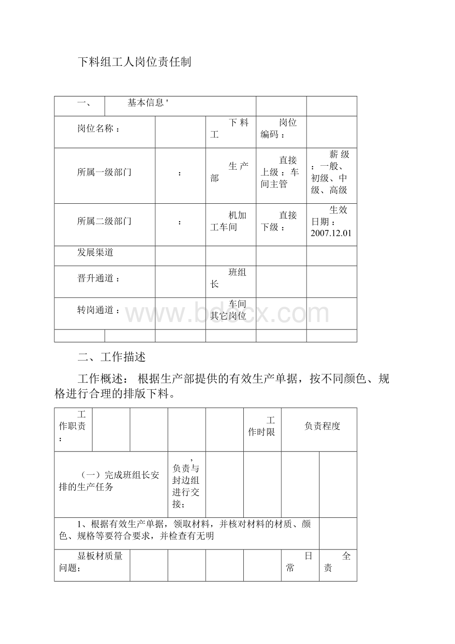 家具厂各工序岗位责任制.docx_第3页